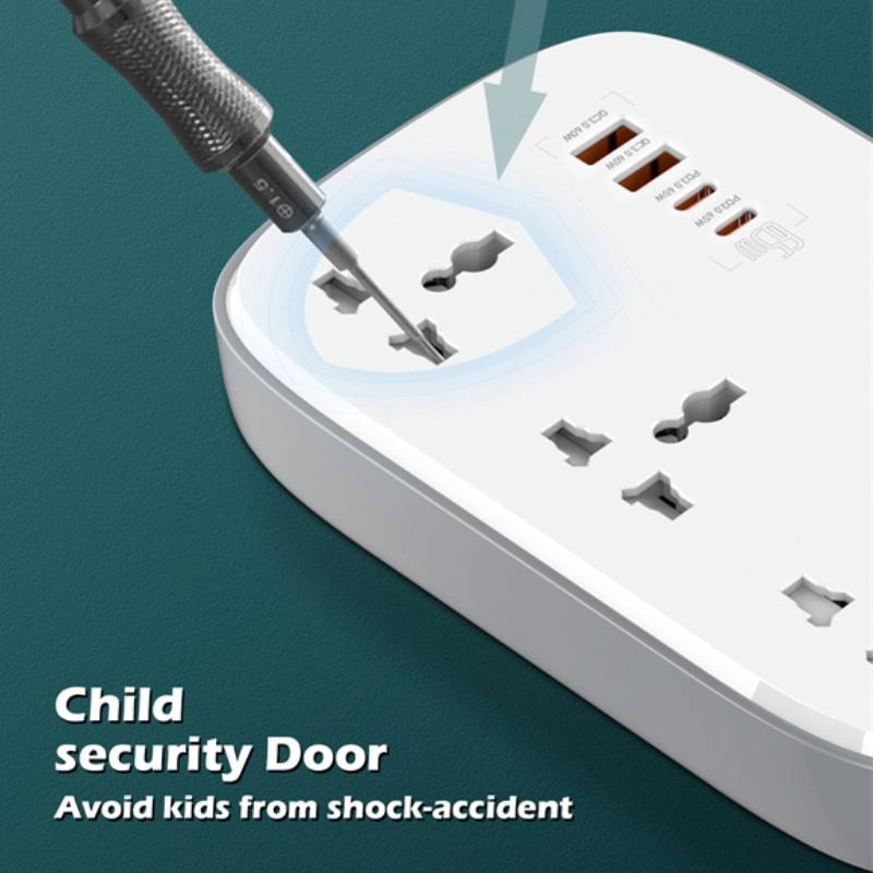 قیمت و خرید چندراهی و محافظ برق الدینیو 7 پورت مدل SC3416
